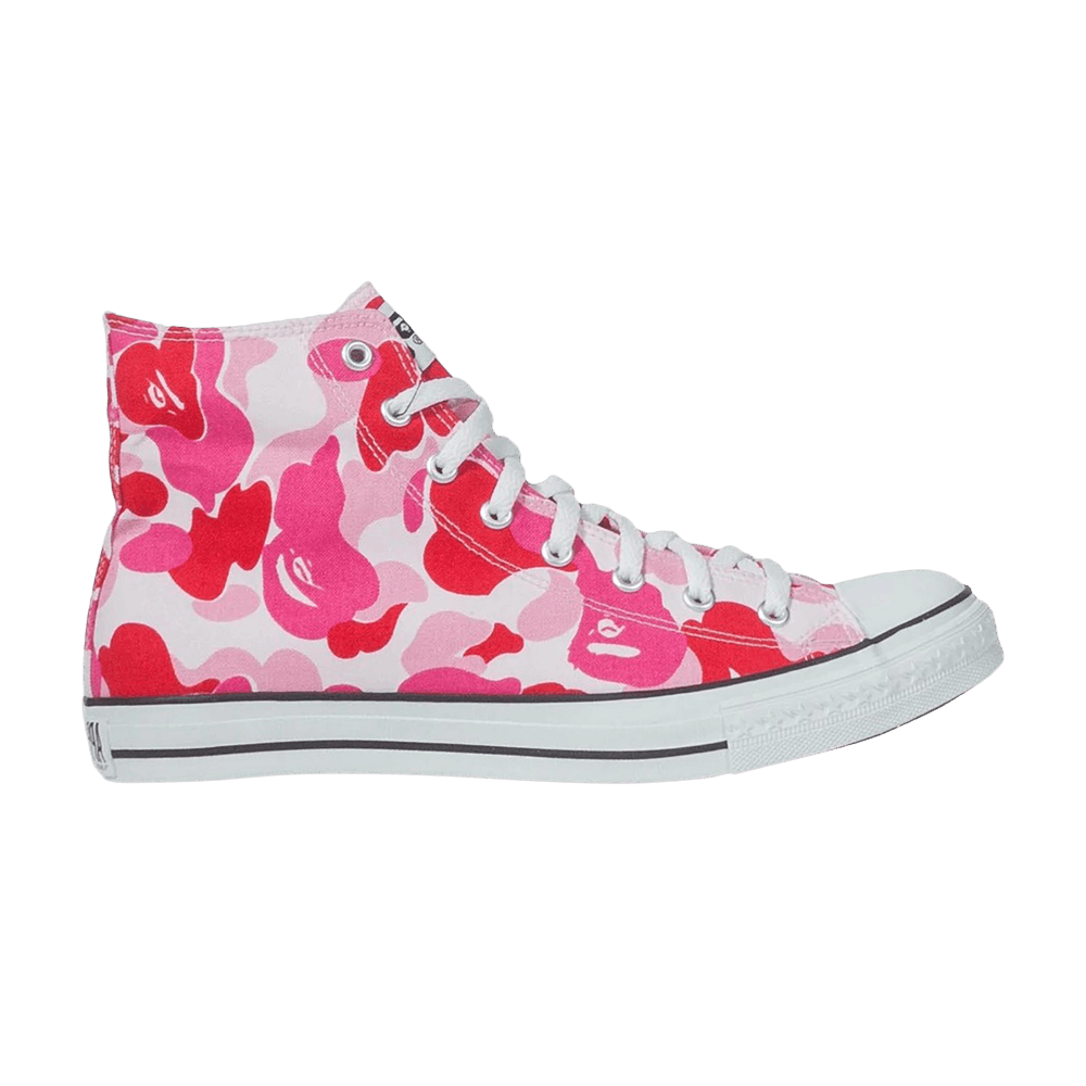 Buy （女款）BAPE Bapesta 高筒 ‘ABC 迷彩 - 粉色’ 1H30291009-PNK