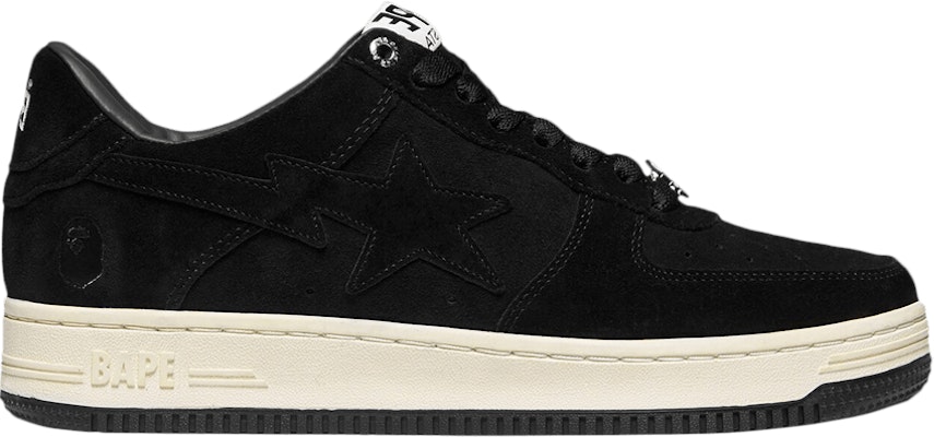 (W) BAPE Bapesta 低帮 M1 '黑色'鞋 1H70291004-BLK Buy (W) BAPE Bapesta 低帮 M1 '黑色'鞋 1H70291004-BLK
