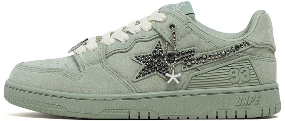 (W) BAPE BAPY x A BATHING APE Low Top 'Comfort Green' - Kasut Hijau Rendah Selamat BPYSNSN0104XL Buy (W) BAPE BAPY x A BATHING APE Low Top 'Comfort Green' - Kasut Hijau Rendah Selamat BPYSNSN0104XL