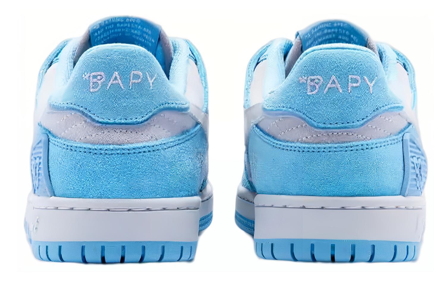 (W) BAPE BAPY A BATHING APE SK8 Low 'Light Blue' 圖 4