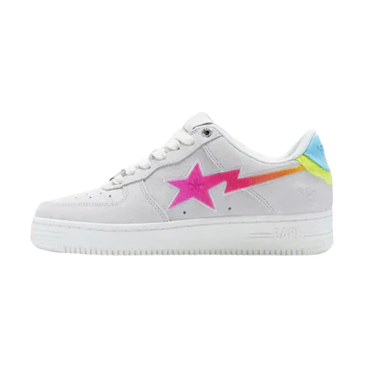 (W) BAPE BAPY A BATHING APE STA Low 'Beige Red'