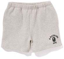 (Women) Bape FW23 College Sweat Shorts Printed Casual Shorts. 0ZXSPW253001L (Women) Bape FW23 College Sweat Shorts Printed Casual Shorts. 0ZXSPW253001L