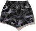 Lookbook (W) BAPE 格紋迷彩全版印花休閒短褲 時尚款式 1I80-253-002