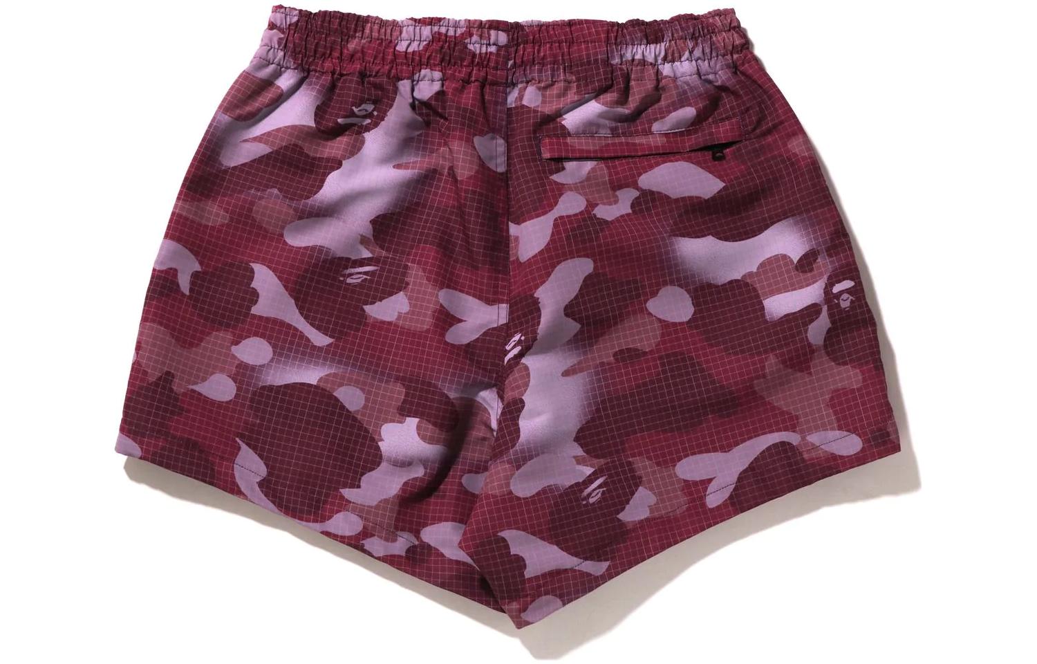 Purchase (W) BAPE 格紋迷彩全版印花休閒短褲 時尚款式 1I80-253-002