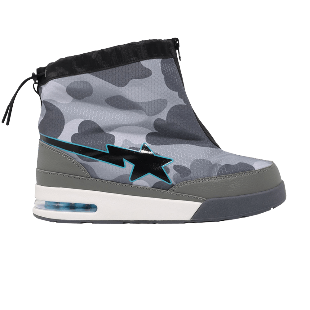 (W) BAPE Honeycomb Camo Zip Roadsta 'Grey'