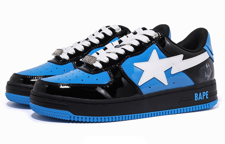 (W) BAPE MARVEL A BATHING APE STA Low 'Venom Black Blue White' 圖 4