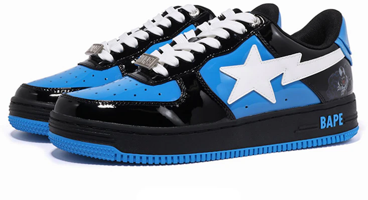 (W) BAPE MARVEL x A BATHING APE STA Low 'Venom Negro Azul Blanco' 1I73-291-915 Purchase (W) BAPE MARVEL x A BATHING APE STA Low 'Venom Negro Azul Blanco' 1I73-291-915