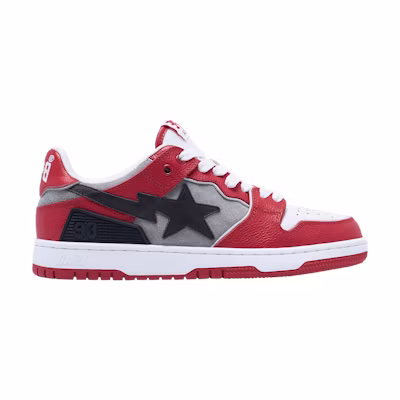 (W) BAPE Sk8 Sta #1 'Red'