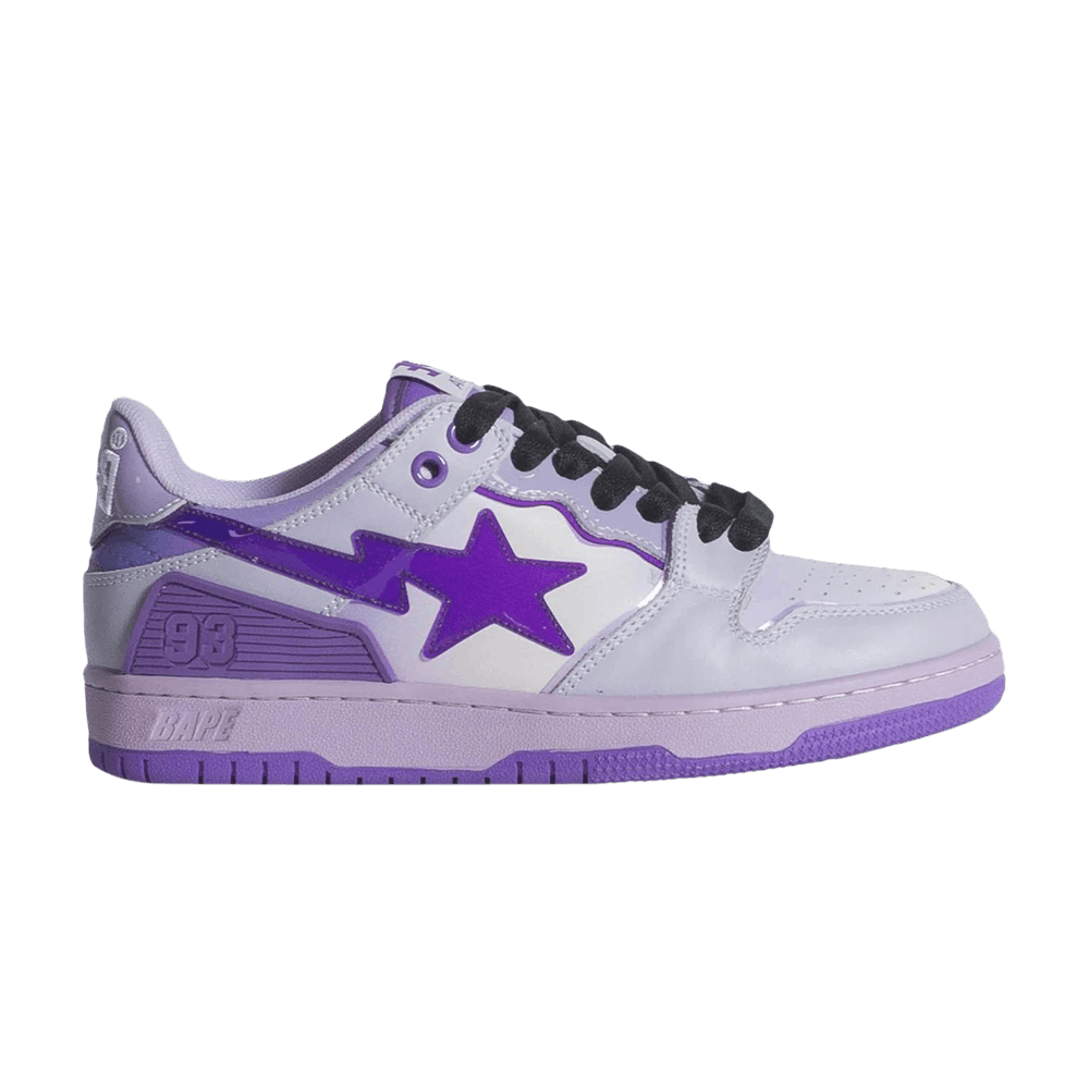 Buy (W) 베이프 스케잇 스타 #1 L '퍼플' 1I30291002
