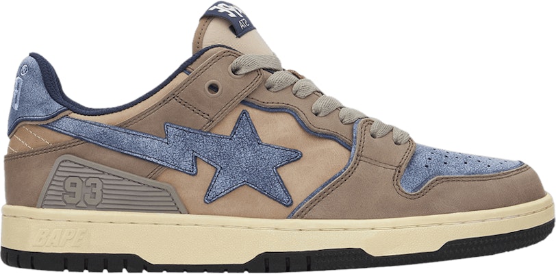 (W) BAPE Sk8 Sta #3 'Navy' Sepatu Sneakers Biru Tua 1I20291019-NVY Buy (W) BAPE Sk8 Sta #3 'Navy' Sepatu Sneakers Biru Tua 1I20291019-NVY