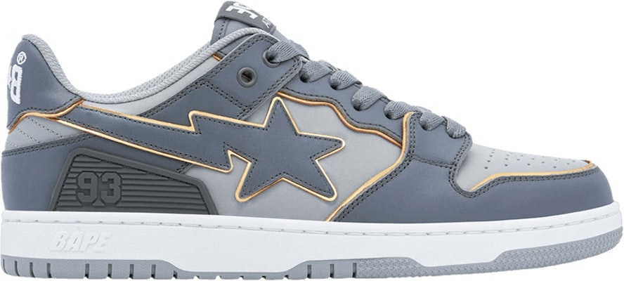 (W) BAPE Sk8 Sta #3 L 'Abu Emas' 1J30291025-GRY Buy (W) BAPE Sk8 Sta #3 L 'Abu Emas' 1J30291025-GRY