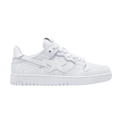(W) BAPE Sk8 Sta #3 L 'White'