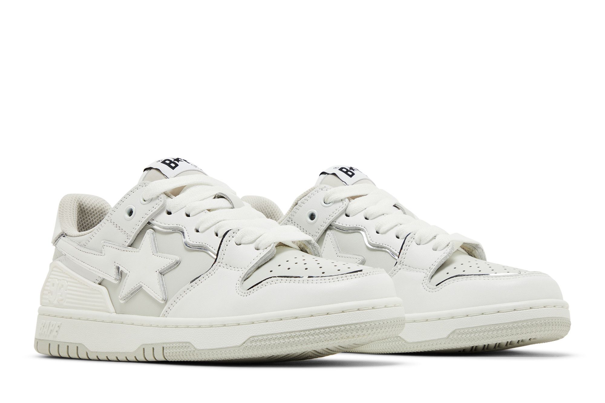 (W) BAPE Sk8 Sta #3 L 'White Silver' 圖 8