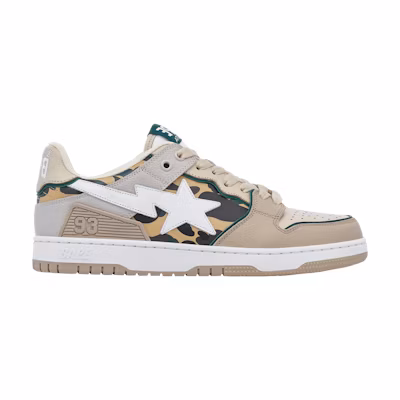 (W) BAPE Sk8 Sta #4 'Beige Camo'