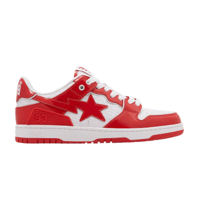 (Women) BAPE Sk8 Sta #5 'Luxury Sport Monogram - Red'