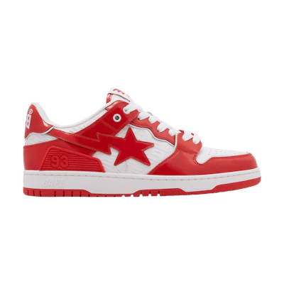 (W) BAPE Sk8 Sta #5 'Luxury Sport Monogram - Red'