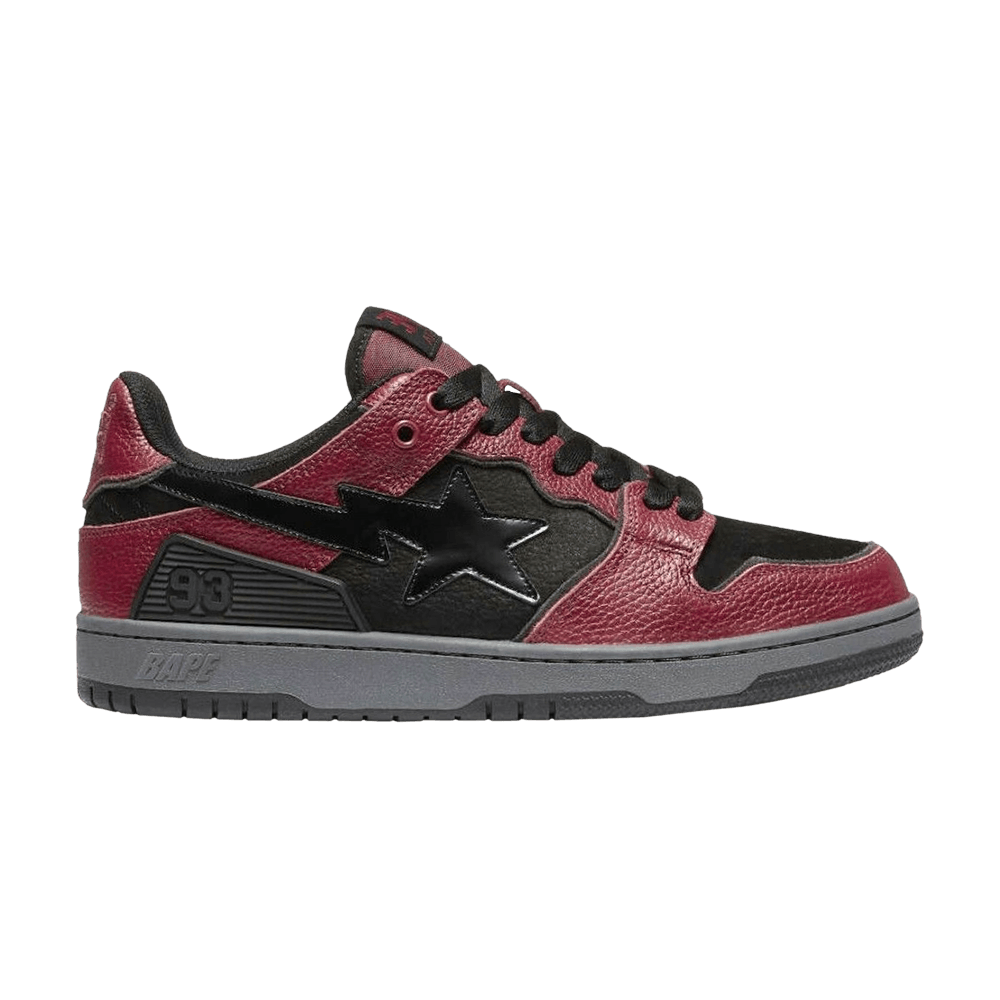 (Women) BAPE Sk8 Sta 'Black Red'  1H80291003