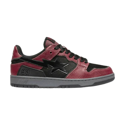 (W) BAPE Sk8 Sta 'Black Red'