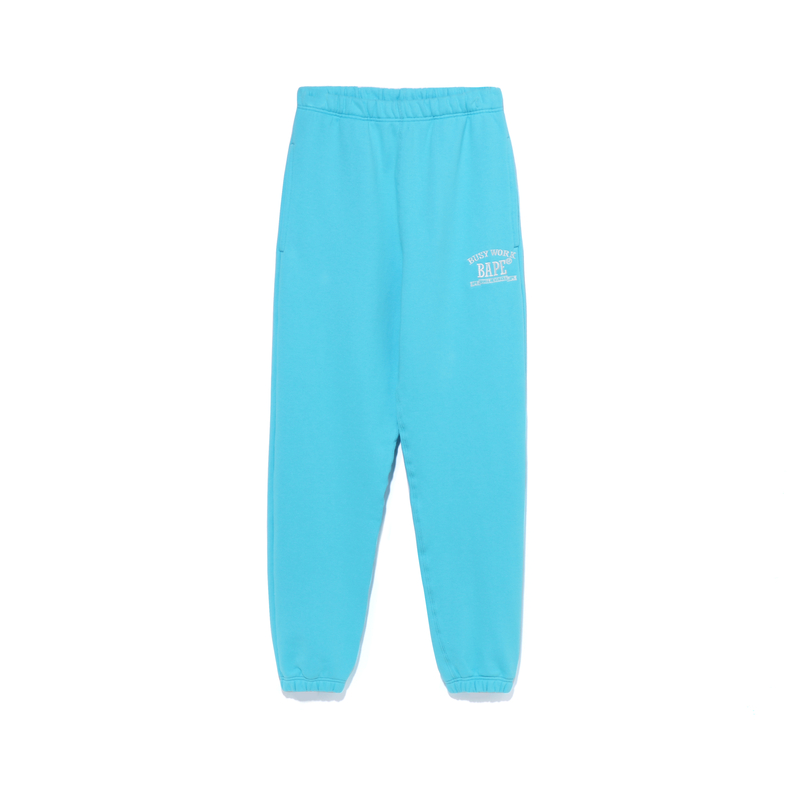 Order (W) BAPE SS23 純色刺繡字母運動長褲. 0ZXPTW252002K