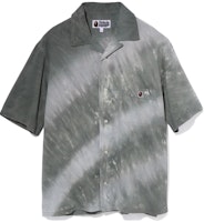 (Women) BAPE SS23 Tie-Dye Shirt with Pocket Patch and Logo Print. 1J30-232-001 (Women) BAPE SS23 Tie-Dye Shirt with Pocket Patch and Logo Print. 1J30-232-001