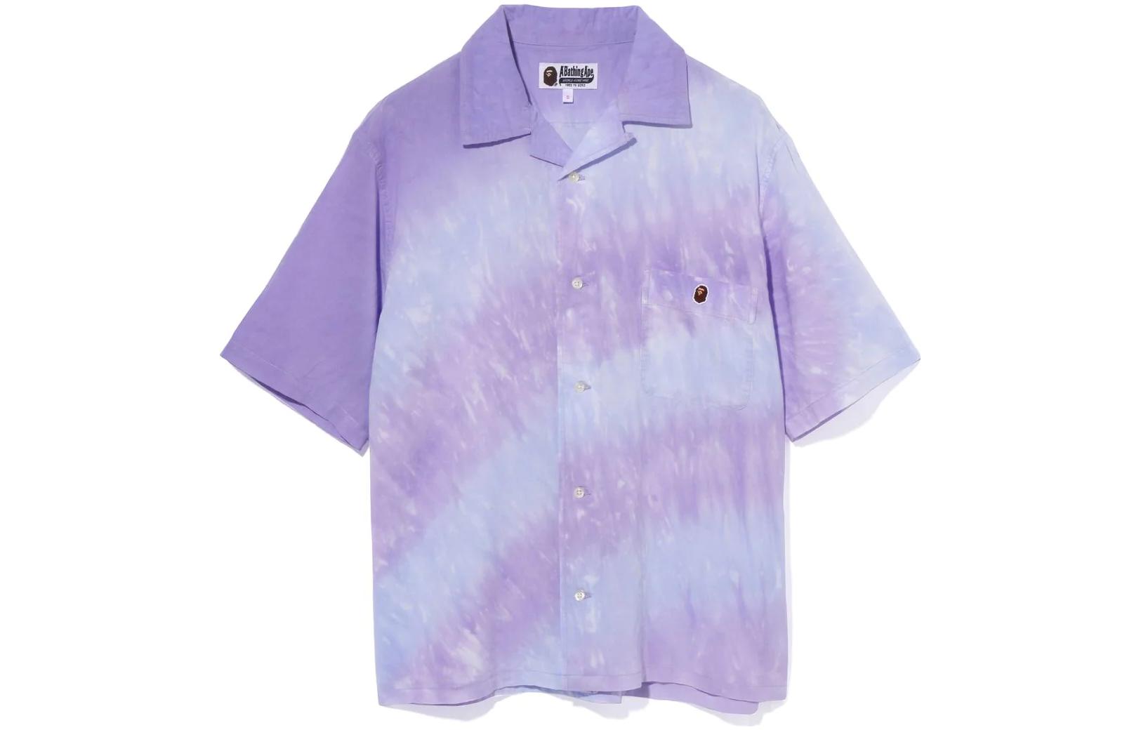 Lookbook (W) BAPE SS23 漸層染口袋貼布與標誌印花T恤 1J30-232-001