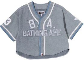 (Women) BAPE SS26 Oversized Letter Logo Baseball Jacket 0ZXSRW302322Q (Women) BAPE SS26 Oversized Letter Logo Baseball Jacket 0ZXSRW302322Q