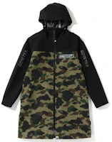 (Women) BAPE x GORE-TEX Reflective Letter Camo Long Hooded Jacket () 0ZXJKW241501C (Women) BAPE x GORE-TEX Reflective Letter Camo Long Hooded Jacket () 0ZXJKW241501C
