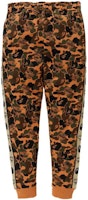 (Women) BAPE x MCM Camo High-Waist Straight-Leg Pants Red Brown. OZXPTW252902D (Women) BAPE x MCM Camo High-Waist Straight-Leg Pants Red Brown. OZXPTW252902D