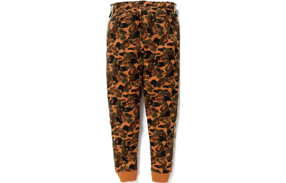 Lookbook (W) BAPE x MCM 迷彩高腰直筒褲 紅棕色. OZXPTW252902D