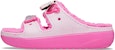 (W) Sandal Barbie x Crocs Classic Cozzzy 'Pink Elektrik' 208883-6QQ