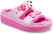 (W) Sandal Barbie x Crocs Classic Cozzzy 'Pink Elektrik' 208883-6QQ
