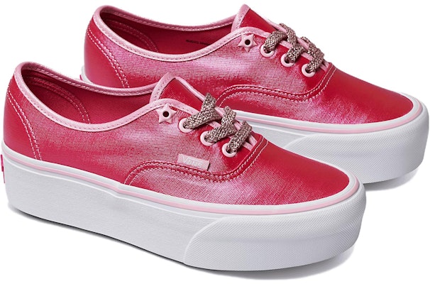 (Women) Barbie x Vans Authentic Stackform 'Pink' VN0A5KXXPNK Lookbook (Women) Barbie x Vans Authentic Stackform 'Pink' VN0A5KXXPNK