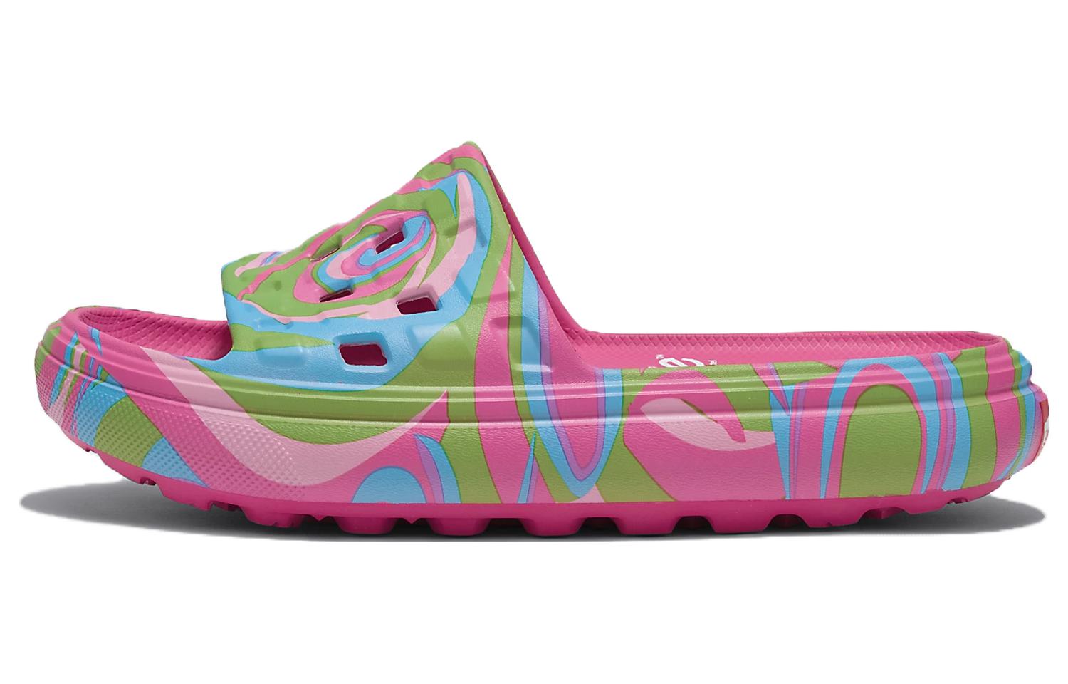 (Women) Barbie x Vans Slide-On VR3Cush 'Swirl Print' VN000BCCCOV