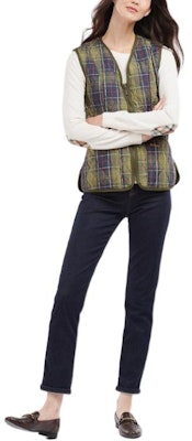 (W) 巴伯尔修身格纹V领拉链无袖马甲多色 LLI0004TN11 Lookbook (W) 巴伯尔修身格纹V领拉链无袖马甲多色 LLI0004TN11