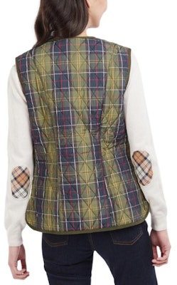 (W) 巴伯尔修身格纹V领拉链无袖马甲多色 LLI0004TN11 Purchase (W) 巴伯尔修身格纹V领拉链无袖马甲多色 LLI0004TN11