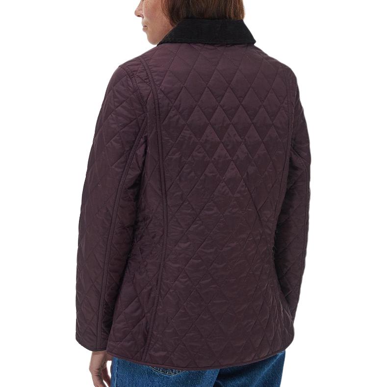 Purchase (W) Barbour 纯色休闲长袖紫色外套。 LQU0475RE96