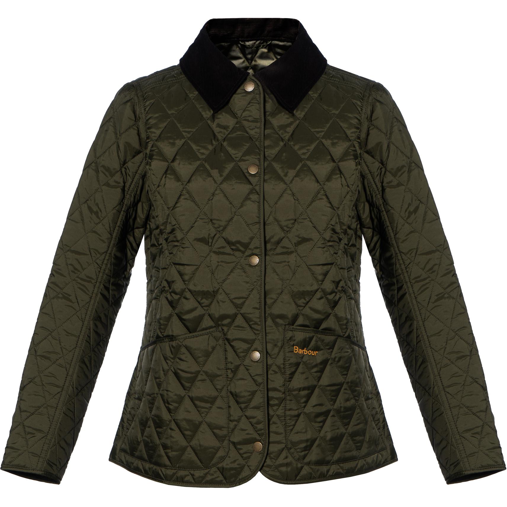 (Women) BARBOUR Annandale  Quilted Slim Fit Jacket Olive Green Classic Style LQU0475LQUOL91