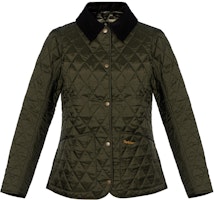 (Women) BARBOUR Annandale Quilted Slim Fit Jacket Olive Green Classic Style LQU0475LQUOL91 (Women) BARBOUR Annandale Quilted Slim Fit Jacket Olive Green Classic Style LQU0475LQUOL91