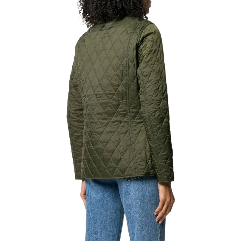 Shop (W) 巴伯尔Annandale经典款修身版型菱格外套橄榄绿夹克 LQU0475LQUOL91