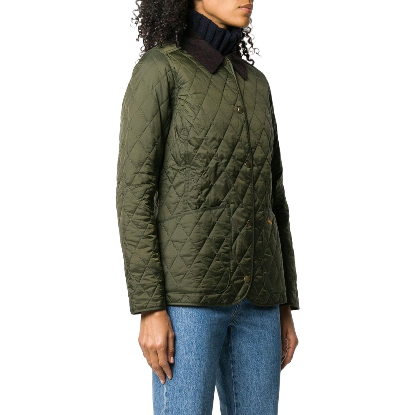 Purchase (W) 巴伯尔Annandale经典款修身版型菱格外套橄榄绿夹克 LQU0475LQUOL91