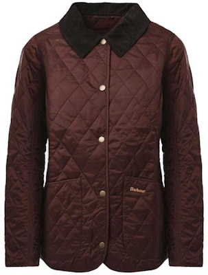 (Women) Barbour Brown Solid Single-Breasted Collared Jacket. LQU0475RE76 Buy (Women) Barbour Brown Solid Single-Breasted Collared Jacket. LQU0475RE76