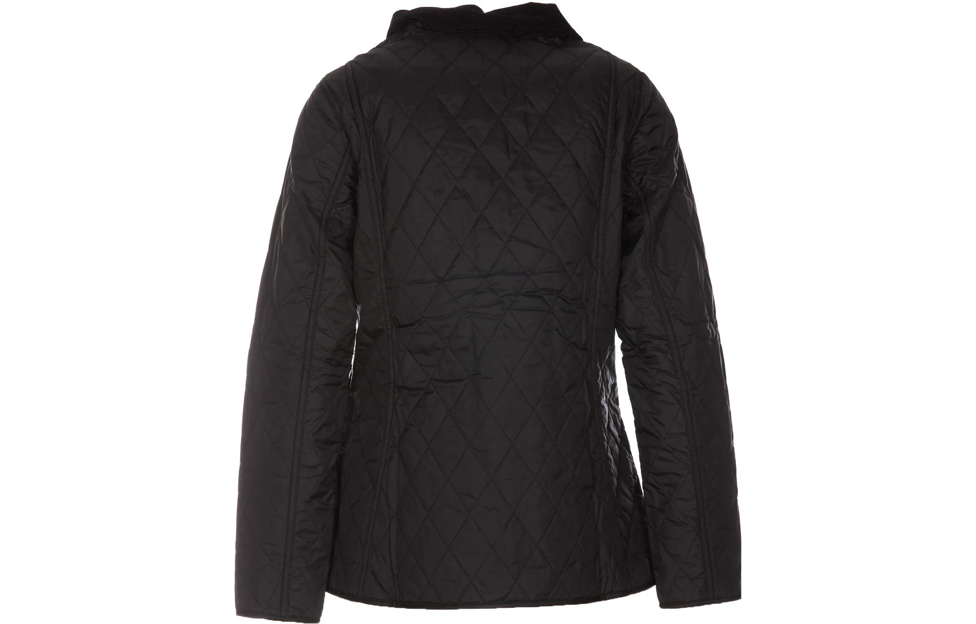 Lookbook (W) 巴伯尔 SS23 黑色修身经典绗缝夹克. LQU0475BK91