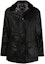 Order (W) BARBOUR SS23 Jaket Hitam Waxed Cotton Single-Breasted. LWX0667BK11