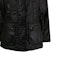 Sizing (W) BARBOUR SS23 Jaket Hitam Waxed Cotton Single-Breasted. LWX0667BK11
