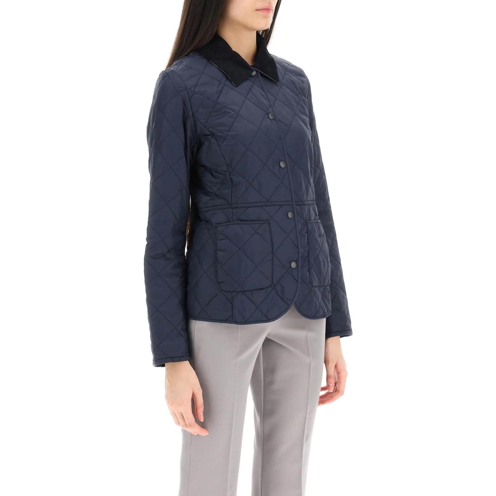 Lookbook (W) 巴伯尔 SS23 菱形格纹轻便夹克. LQU1012NY71