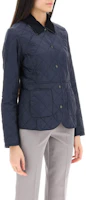 Lookbook (W) BARBOUR SS23 菱格紋休閒夾克 (菱格紋外套)。 LQU1012NY71