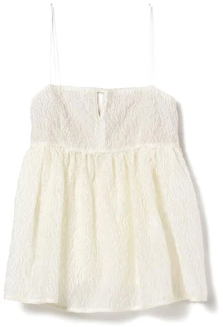 women-beams-gray-white-lace-trim-pleated-hem-tank-top-6101016811105