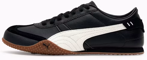 (Women) Bella UT Leather Shoes PUMA Black-Warm White 405256-13 (Women) Bella UT Leather Shoes PUMA Black-Warm White 405256-13