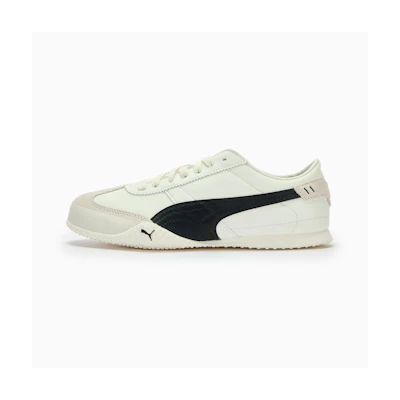 (W) Bella UT Leather Warm White-PUMA Black
