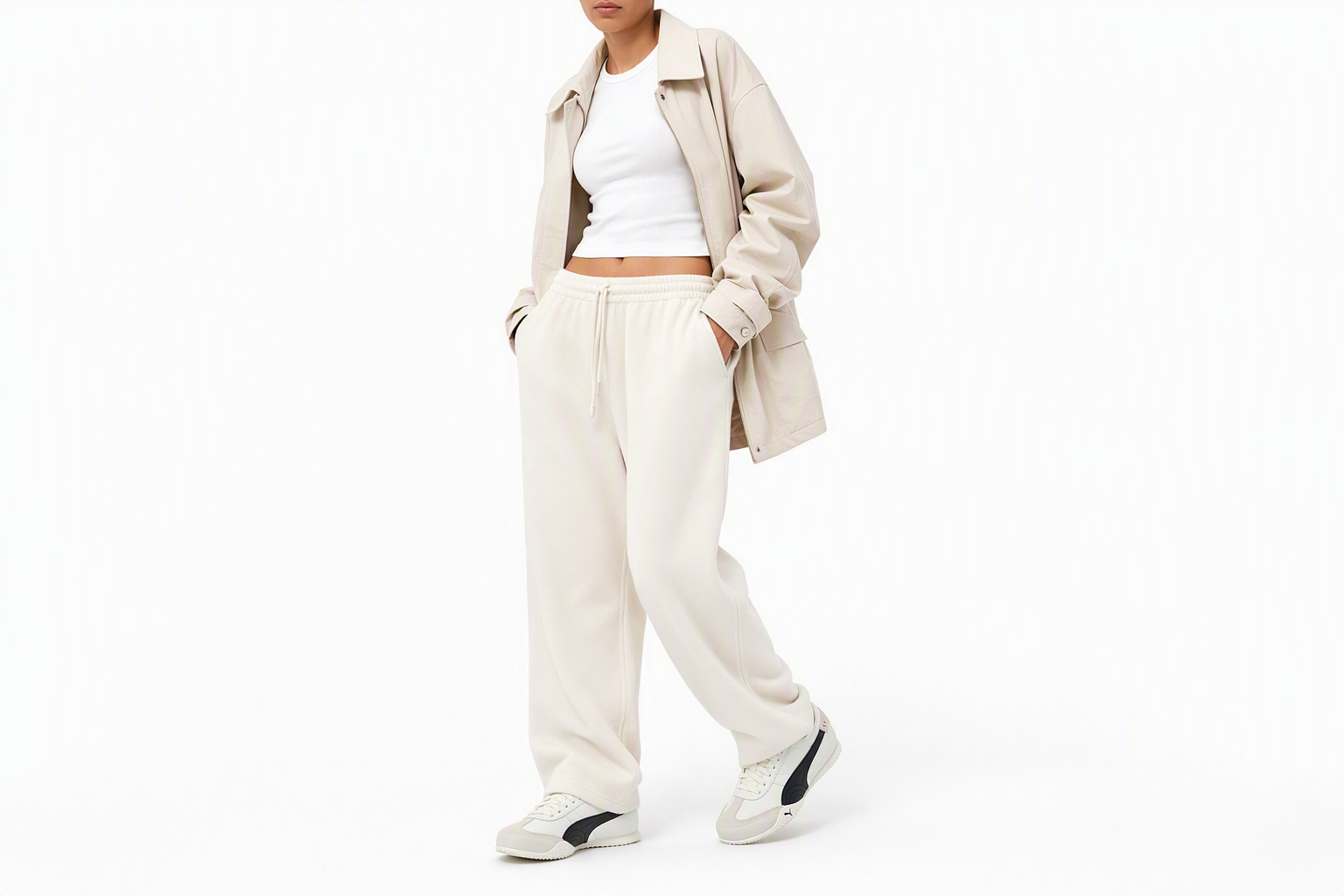 Order (W) Bella UT 皮革暖白-黑色-PUMA 405256-01